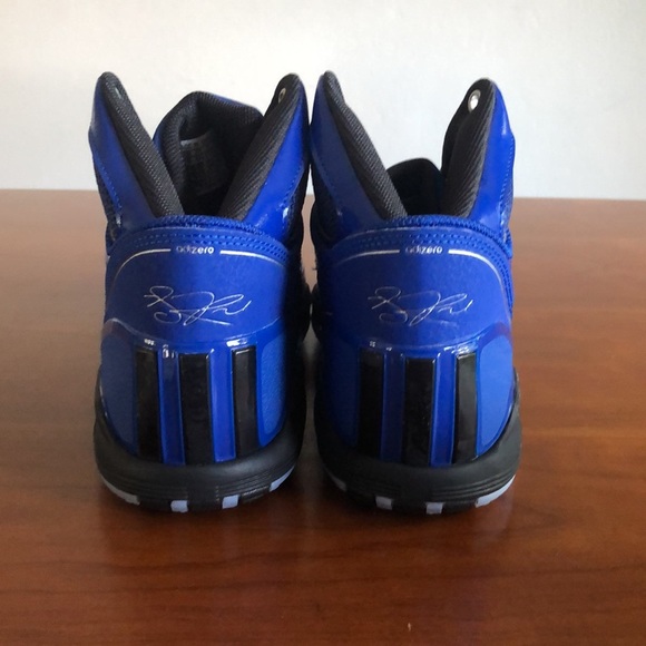 Mens Adidas AdiZero Derrick Rose 1.5 Restomod Royal Blue Basketball GY7223 - Picture 4 of 5